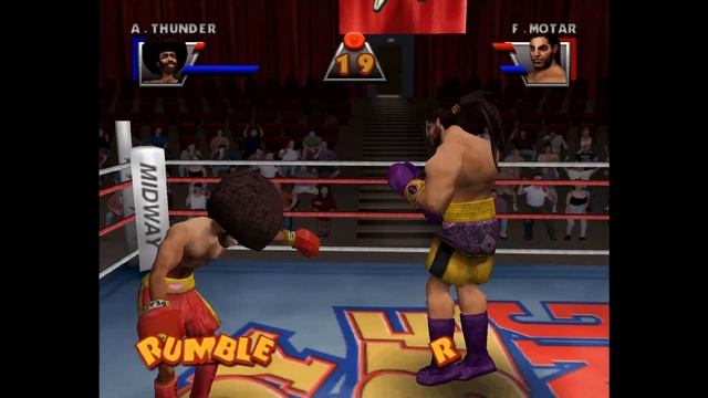 Ready 2 Rumble Boxing (1999) [DC] - RetroArch with Flycast смотреть онлайн