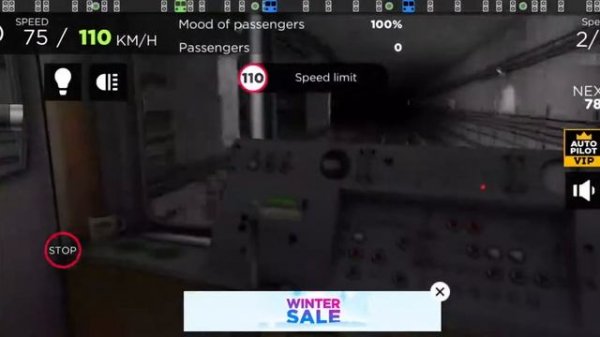 subway Simulator 3D metro game play in Android Device