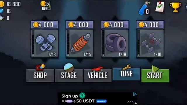 Hill Climb Racing Part 1 Android Gameplay смотреть онлайн