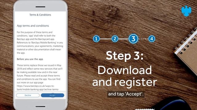 The Barclays app | How to register on a new device смотреть онлайн
