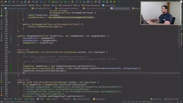 Performance optimisations for android applications - Multiple column grid gallery смотреть онлайн