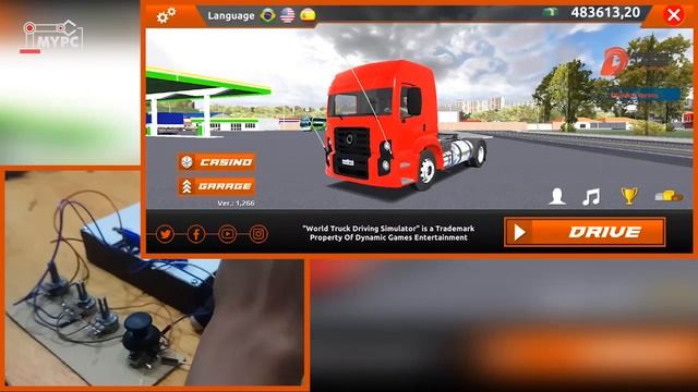 Base Steering Wheel Game Android | Uji Coba Potensio Unttuk Game WTDS смотреть онлайн