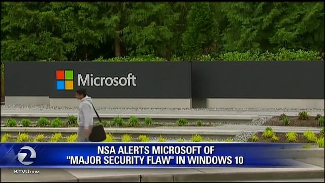 NSA discovers huge security flaw in Microsoft’s Windows 10 смотреть онлайн