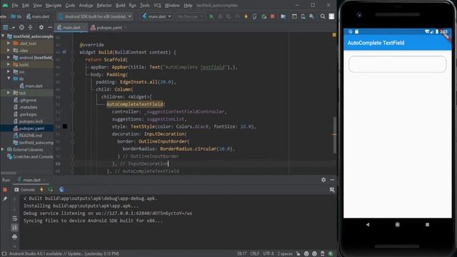 #22 AutoComplete TextField in #flutter || Flutter Beginners to Advance Course || Code Flipper смотреть онлайн
