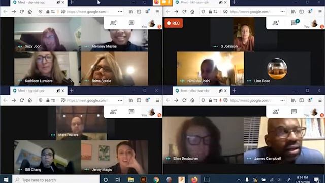Small Group Discussions in Google Meet, using Chrome or Firefox смотреть онлайн