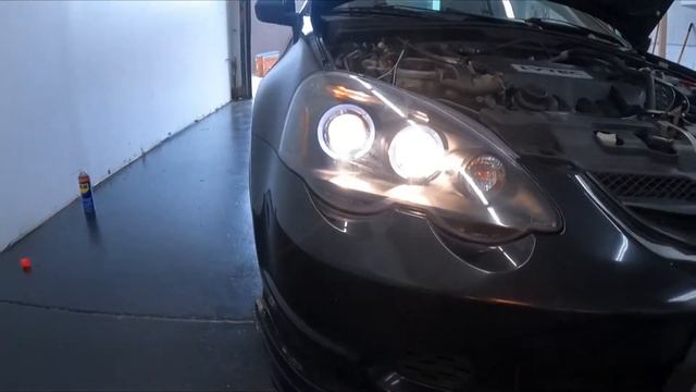 Acura RSX Halo Headlights смотреть онлайн