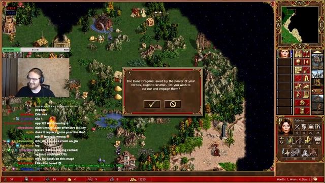 STOP POLLUTING. I need trees to be stronk. | Heroes 3 HotA Multiplayer смотреть онлайн