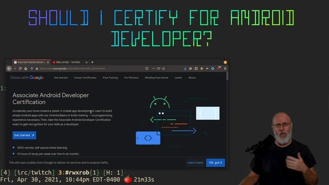 Should I certify for Android Developer? [20210430224053] смотреть онлайн
