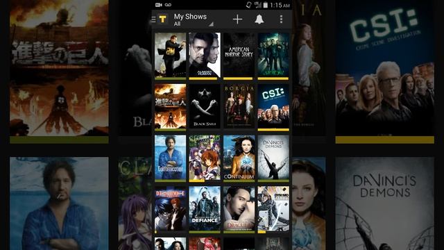 TVShow Time Android App Tour / Review смотреть онлайн