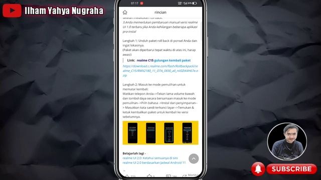 2 Cara DOWNGRADE Realme UI 2.0 yang Benar! Jika DOWNGRADE Ke Android 10 Akan Tetap Dapat Android 11 смотреть онлайн