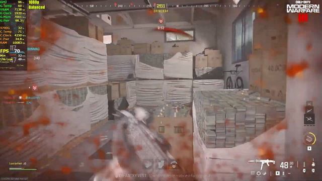 Call of Duty Modern Warfare 3 Multiplayer - RTX 3050 8GB смотреть онлайн