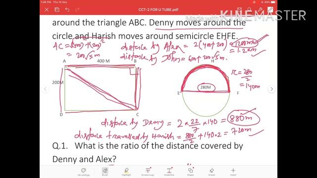 CCT questions on PERIMETER &AREA II PISA II CCT -2 II perimeter and area II mathematical literacy смотреть онлайн