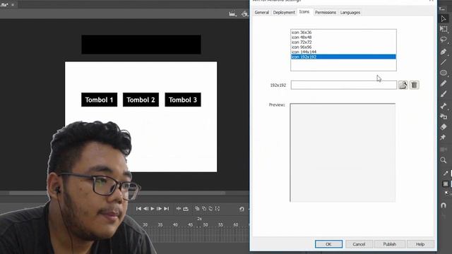 Publish Media Interaktif dari Adobe Animate ke Android APK dengan Adobe Air for Android смотреть онлайн