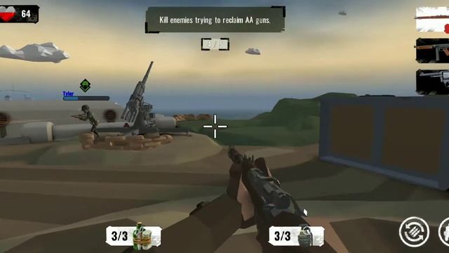 World War Polygon: WW2 shooter ▶️ Best Android Games GamePlay 1080p(by Alda Games) part3 смотреть онлайн