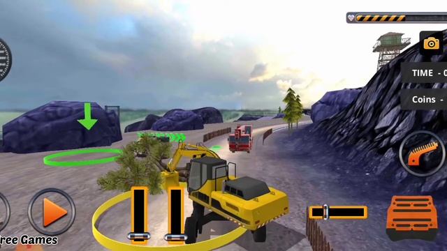Heavy Machines and Mining Game Simulator #1 | Excavator Buldozer Driving (Android & ios) Gameplay смотреть онлайн