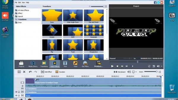 How To Make Not Scary TV Simulator AVS Video Editor