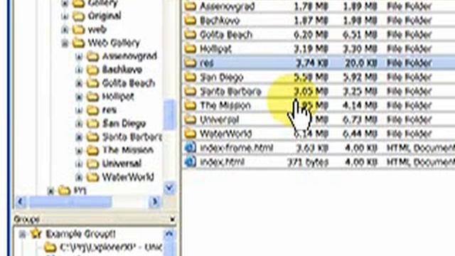 Freeware - ExplorerXP File Manager for Windows 2000/XP смотреть онлайн