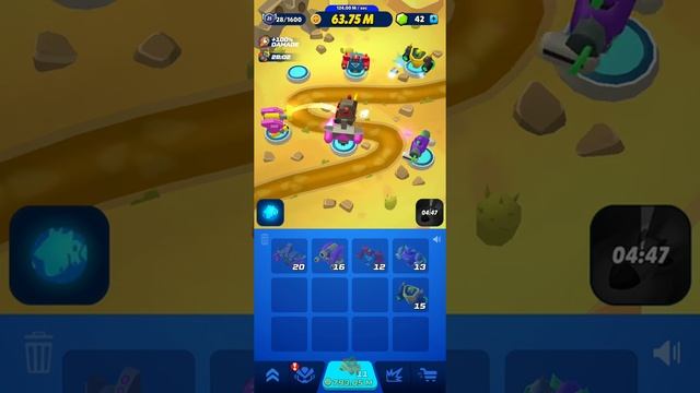 Merge Tower Bots Android Gameplay #21 смотреть онлайн