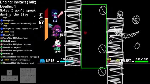 Playing Deltarune: Smile to test its difficulty смотреть онлайн