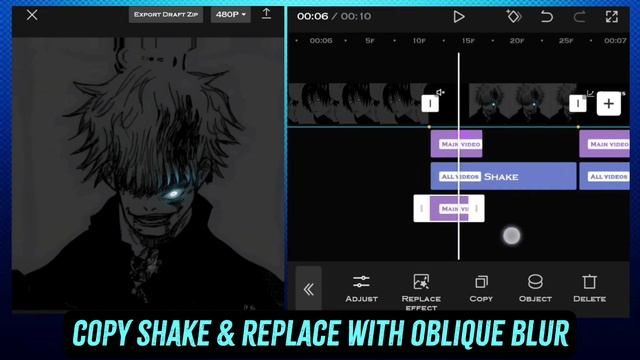 Hard Shake + Warp | Capcut Tutorial смотреть онлайн