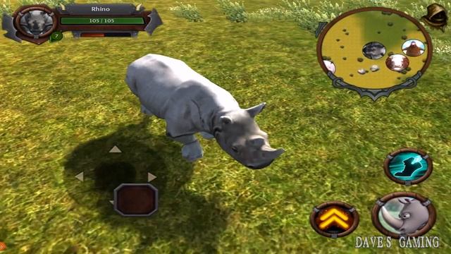 🦏Angry Rhino Simulator 3D-Help To Save The Rhinos- By Yamtar Games-Android смотреть онлайн