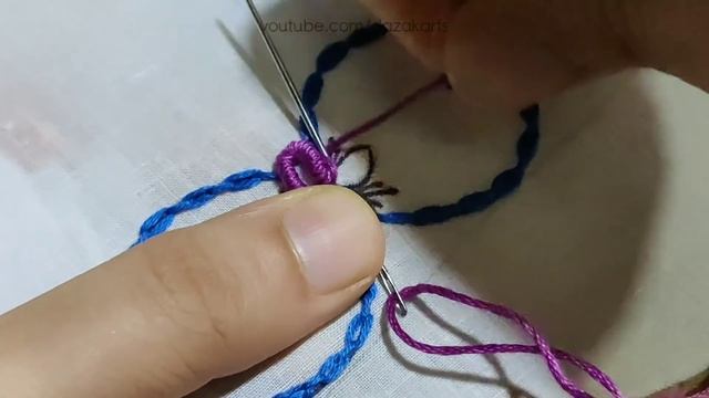 Fancy Border Embroidery Design for Dress/Sleeves (Hand Embroidery Work) смотреть онлайн