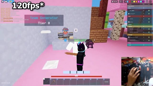 Roblox Bedwars with an ANDROID смотреть онлайн