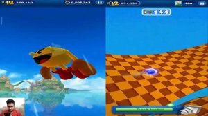 Sonic Dash - Pacman VS Andronic _ Movie Sonic vs All Bosses Zazz Eggman
