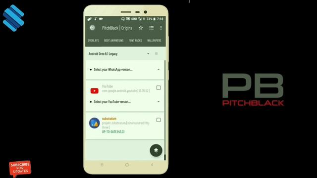 Pitch black substratum theme for Oreo devices black / dark смотреть онлайн