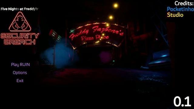 Fnaf Security Breach Ruin:Mobile 0.1 смотреть онлайн