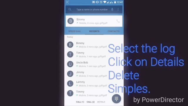 How to delete single call log entries on Android смотреть онлайн
