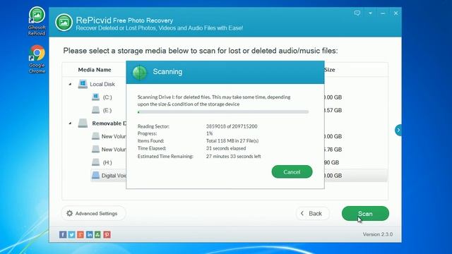 Recover Lost Audio Files from Digital Voice Recorder смотреть онлайн