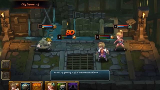 Dragon Knights - Android Gameplay HD смотреть онлайн