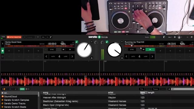 Numark Mixtrack pro Tutorial excuse the mic need to buy one смотреть онлайн