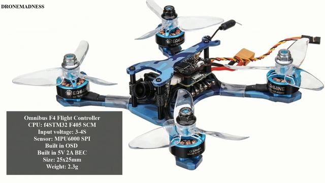 Eachine Wizard TS130 FPV Racing Drone смотреть онлайн