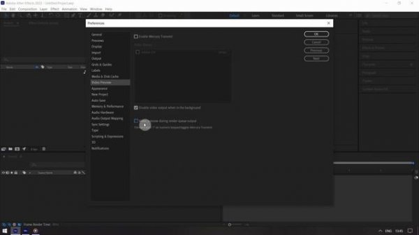 How to make rendering faster in After Effects 2022 And Media Encoder 2022