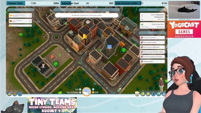 Little Lives | The Little Life of Monica Plays | Full VOD | #tinyteams2022 смотреть онлайн