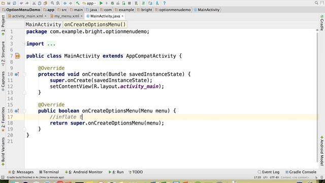 Menu Android - Part 1 смотреть онлайн