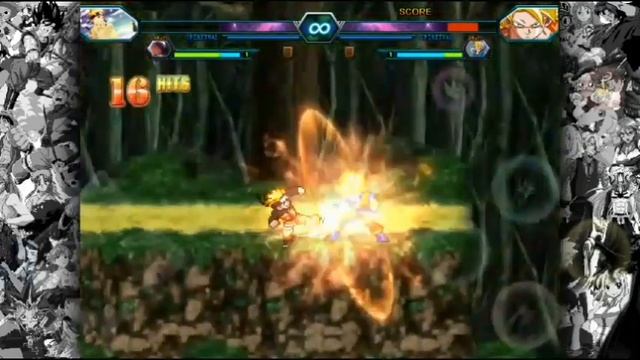 Base Naruto vs SSJ Goku - Naruto vs Dragonball - Bleach vs 3.3 Mod смотреть онлайн