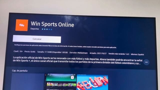 Cómo INSTALAR WIN SPORTS en SMART TV . смотреть онлайн