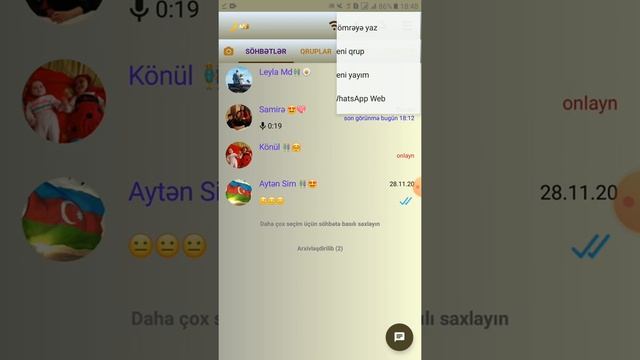 Whatsapp plus ən son versiyanı yüklə.Whatsapp plusun maraqlı funksiyalarının izahı. смотреть онлайн