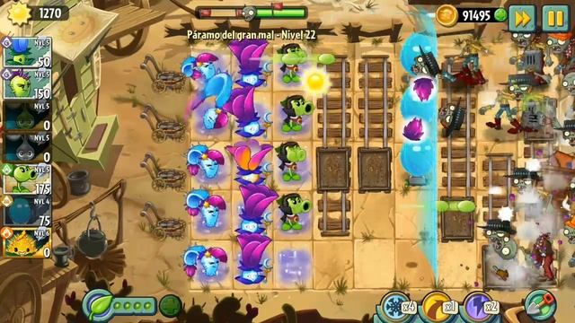 EQUIPO EXPLOSIVO EN LA ZONA DEL INFINITO - Plants vs Zombies 2 смотреть онлайн