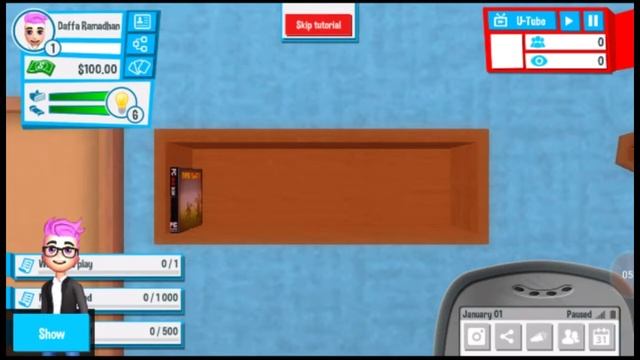 Youtubers Life Free on Android - Game MOD смотреть онлайн
