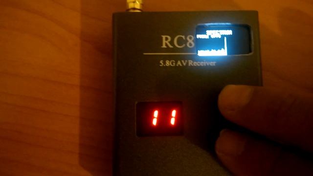 Приемник RC832 5.8gHz 32 канала, с автосканом и анализатором спектра смотреть онлайн