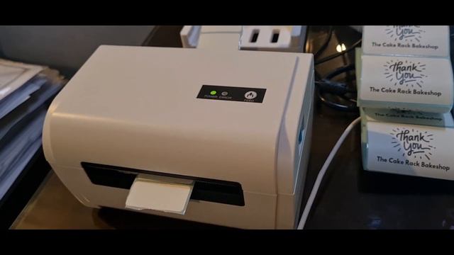 WATERPROOF STICKERS TUTORIAL | PANG NEGOSYO | Zjiang 9200 Thermal Printer | The Cake Rack Bakeshop смотреть онлайн