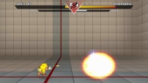 Sonic GT VS Hyper Sonic I Sonic Battle Mugen