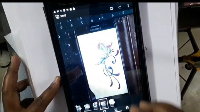 How to tattoo. in Tamil .tattoo stencil preparing by using android mobil смотреть онлайн