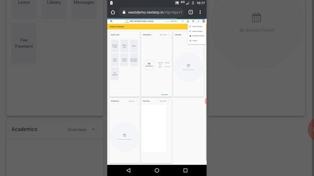 Next Learning Platform ||Change student or parents password смотреть онлайн