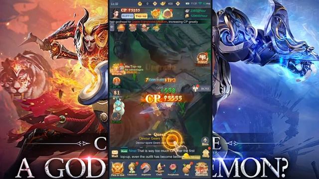 Demon God + 4 🎁Gift Codes (Amazing Reward)| Gameplay Android - iOS / APK смотреть онлайн
