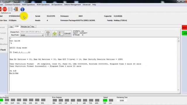 DFL-DE Data Recovery Tools How to momentus ST9500420AS 0 capacity data recovery смотреть онлайн